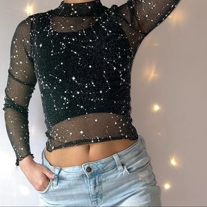 Constellation Sheer Shirt